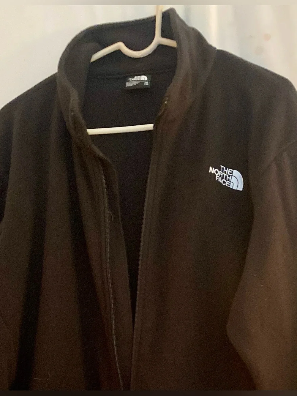 The North Face Men's Black Lightweight Fleece Jacket Size XXL